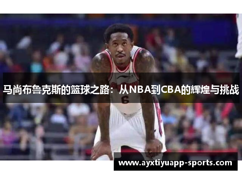 马尚布鲁克斯的篮球之路：从NBA到CBA的辉煌与挑战